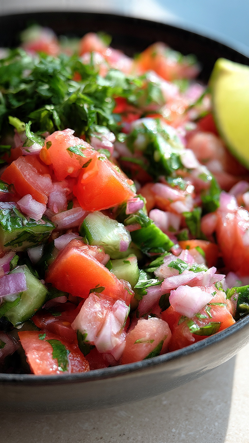 Turkish Shepherd Salad (Çoban Salatası): A Fresh and Vibrant Middle Eastern Classic